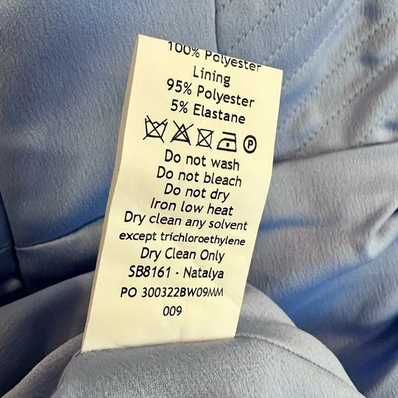 House of CB Natalya Sky Blue Satin Corset Midi Dress in Size XS NWT - Picture 14 of 17